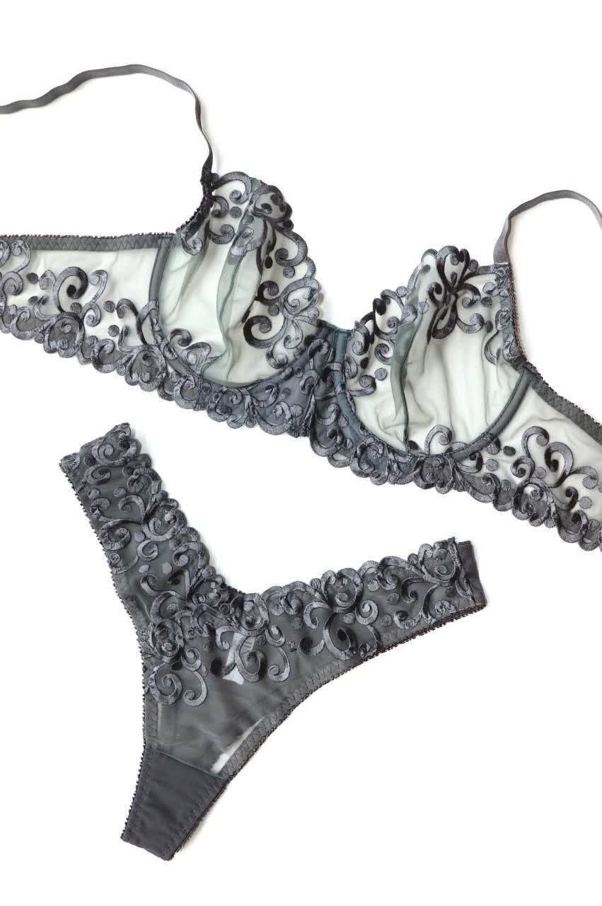 ست لباس زیر فنردار زنانه برند ژینا