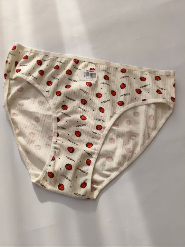شورت نخ پنبه زنانه کبریتی طرح دار برند میسپل 3XL
