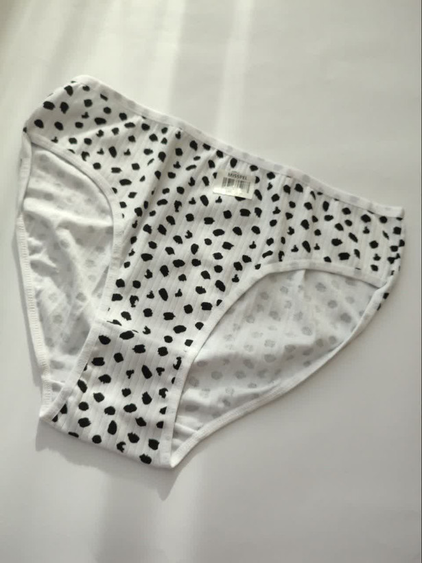 شورت نخ پنبه زنانه کبریتی طرح دار برند میسپل 2XL
