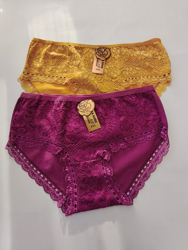 شورت زنانه فانتزی نخ گیپوری گل رز